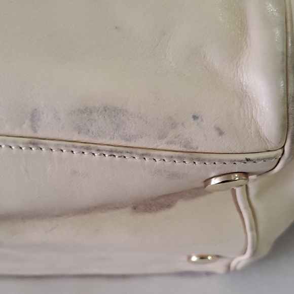 Jimmy Choo Chic Beige and Brown Women's Satchel - Picture 11 of 15